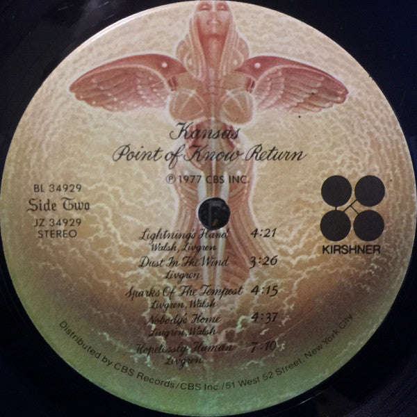 Kansas (2) : Point Of Know Return (LP,Album)