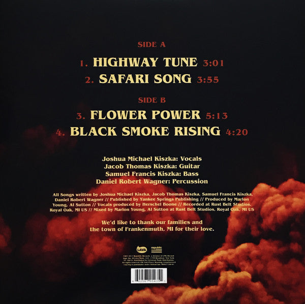 Greta Van Fleet : Black Smoke Rising (12", EP)