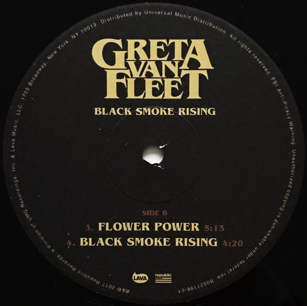 Greta Van Fleet : Black Smoke Rising (12", EP)