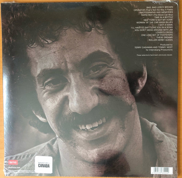 Jim Croce : Photographs & Memories (His Greatest Hits) (LP,Compilation,Repress,Stereo)