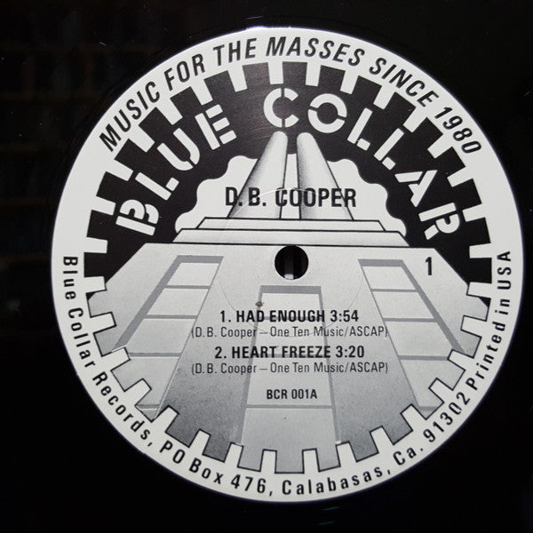 DB Cooper : Every Man A King (12")