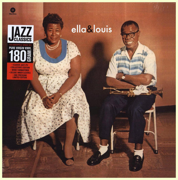 Ella Fitzgerald & Louis Armstrong : Ella & Louis (LP,Album,Reissue)