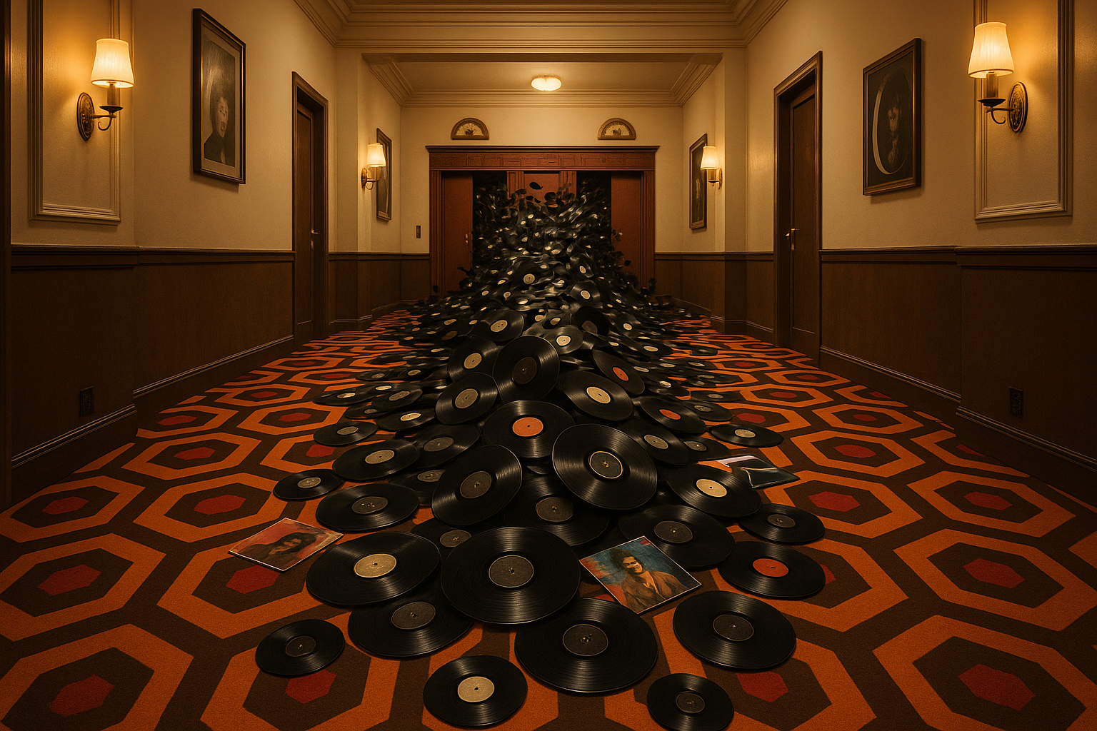 change the carpet to the pattern from the shining