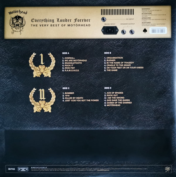 Motörhead : Everything Louder Forever (LP,Compilation)