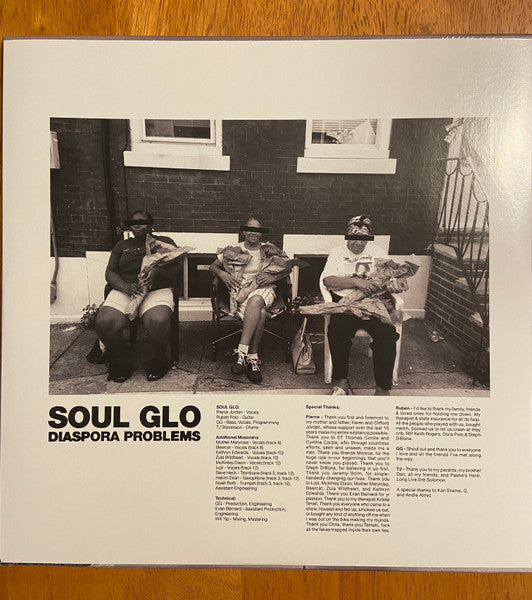 Soul Glo : Diaspora Problems (LP, Album, Gre)