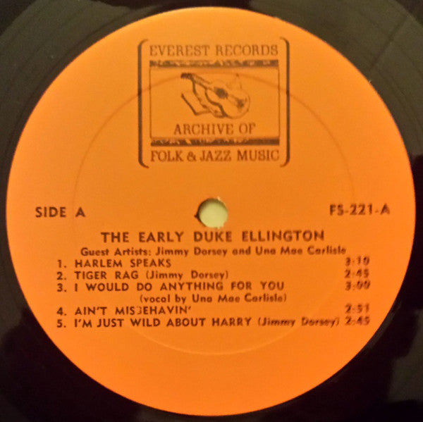 Duke Ellington : The Early Duke Ellington (LP,Compilation)