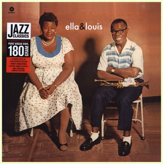 Ella Fitzgerald & Louis Armstrong : Ella & Louis (LP,Album,Reissue)