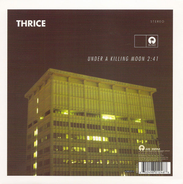 Thrice / Thursday : Under A Killing Moon / For The Workforce, Drowning (7", Single, Ltd, Cle)