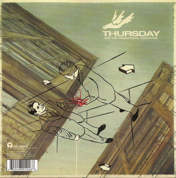 Thrice / Thursday : Under A Killing Moon / For The Workforce, Drowning (7", Single, Ltd, Cle)