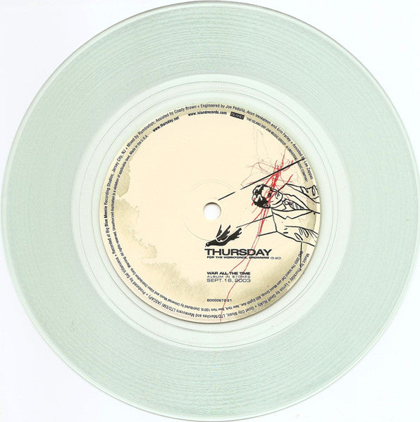 Thrice / Thursday : Under A Killing Moon / For The Workforce, Drowning (7", Single, Ltd, Cle)