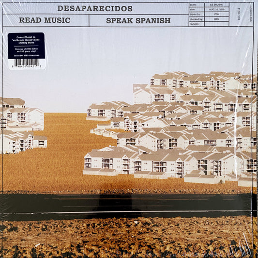 Desaparecidos : Read Music, Speak Spanish (LP, Album, RE, 180)